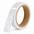 DOT Reflective White Roll | Reflective Tape 1" Conspicuity Tape Roll For Trailers, Vehicles & Much More (Many Lengths)