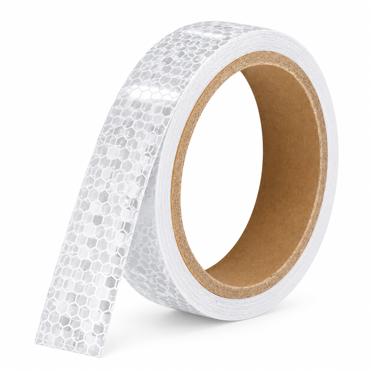 DOT Reflective White Roll | Reflective Tape 1" Conspicuity Tape Roll For Trailers, Vehicles & Much More (Many Lengths)