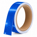 DOT Reflective Blue Roll | Reflective Tape 1" Conspicuity Tape Roll For Trailers, Vehicles & Much More (Many Lengths)