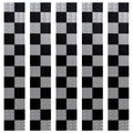 DOT Black & White Checkered Reflective Strips | Reflective Conspicuity Tape Strips For Trailers, Vehicles & Much More (Many Sizes & Quantity Packs)