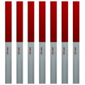 DOT Magnetic Thin Red & White Reflective Strips | Reflective Magnet Conspicuity Tape Strips For Trailers, Vehicles & Much More (Many Sizes & Quantity Packs)