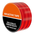 DOT Reflective Red Roll | Reflective Tape 2" Conspicuity Tape Roll For Trailers, Vehicles & Much More (Many Lengths)