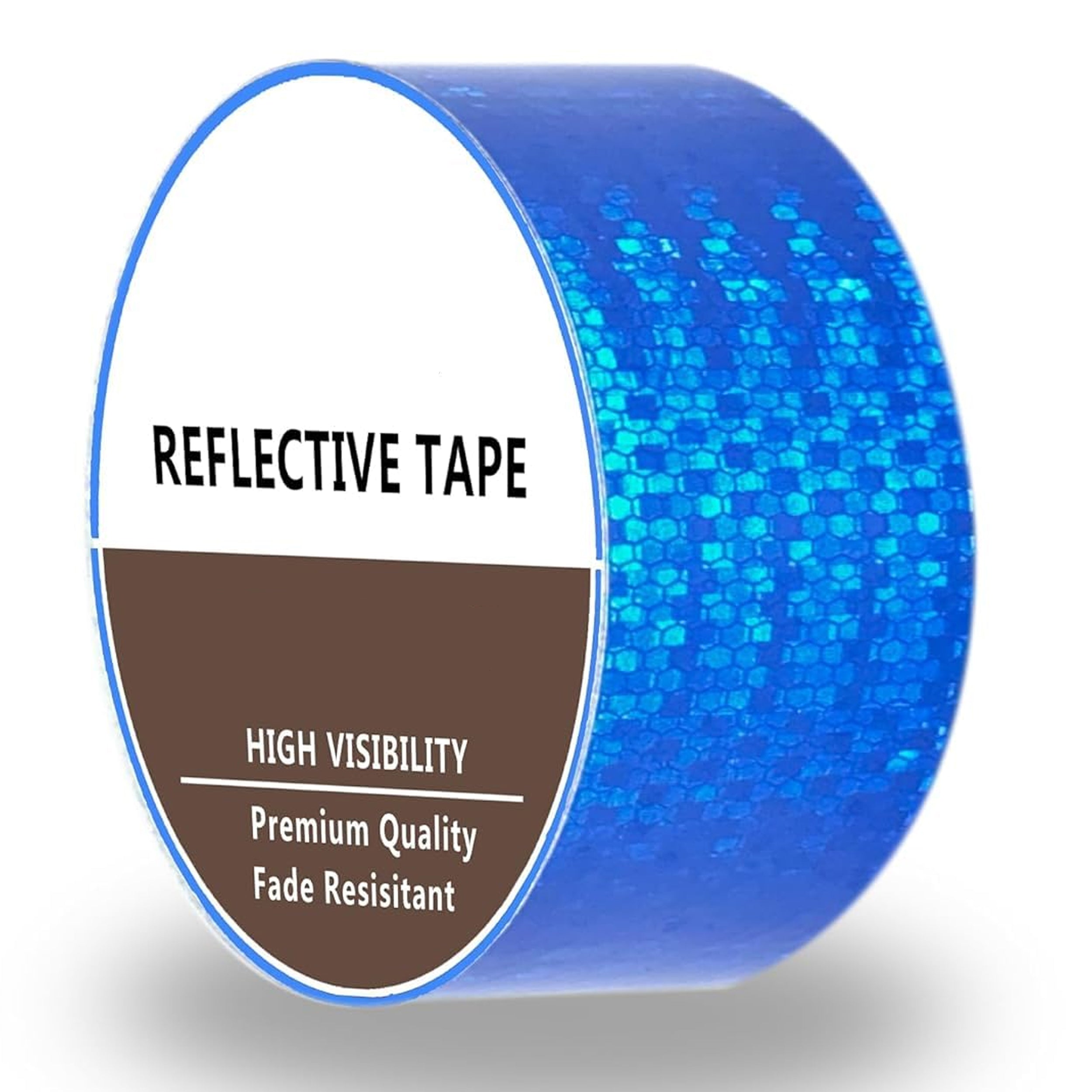 DOT Reflective Blue Roll | Reflective Tape 2" Conspicuity Tape Roll For Trailers, Vehicles & Much More (Many Lengths)
